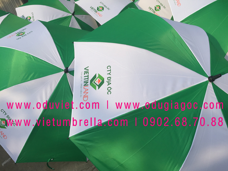 xưởng sản xuất ô dù cầm tay in logo quảng cáo